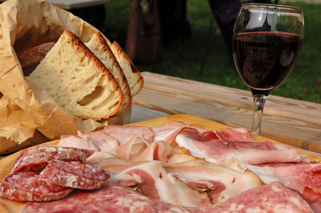 tuscany typical food and products
