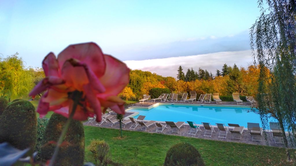 Piscina nella campagna di Firenze di Villa Campestri Olive Oil Resort