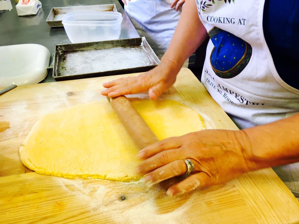 Ricetta speciale dei Tortelli di Patate del Mugello creata da Villa Campestri Olive Oil Resort