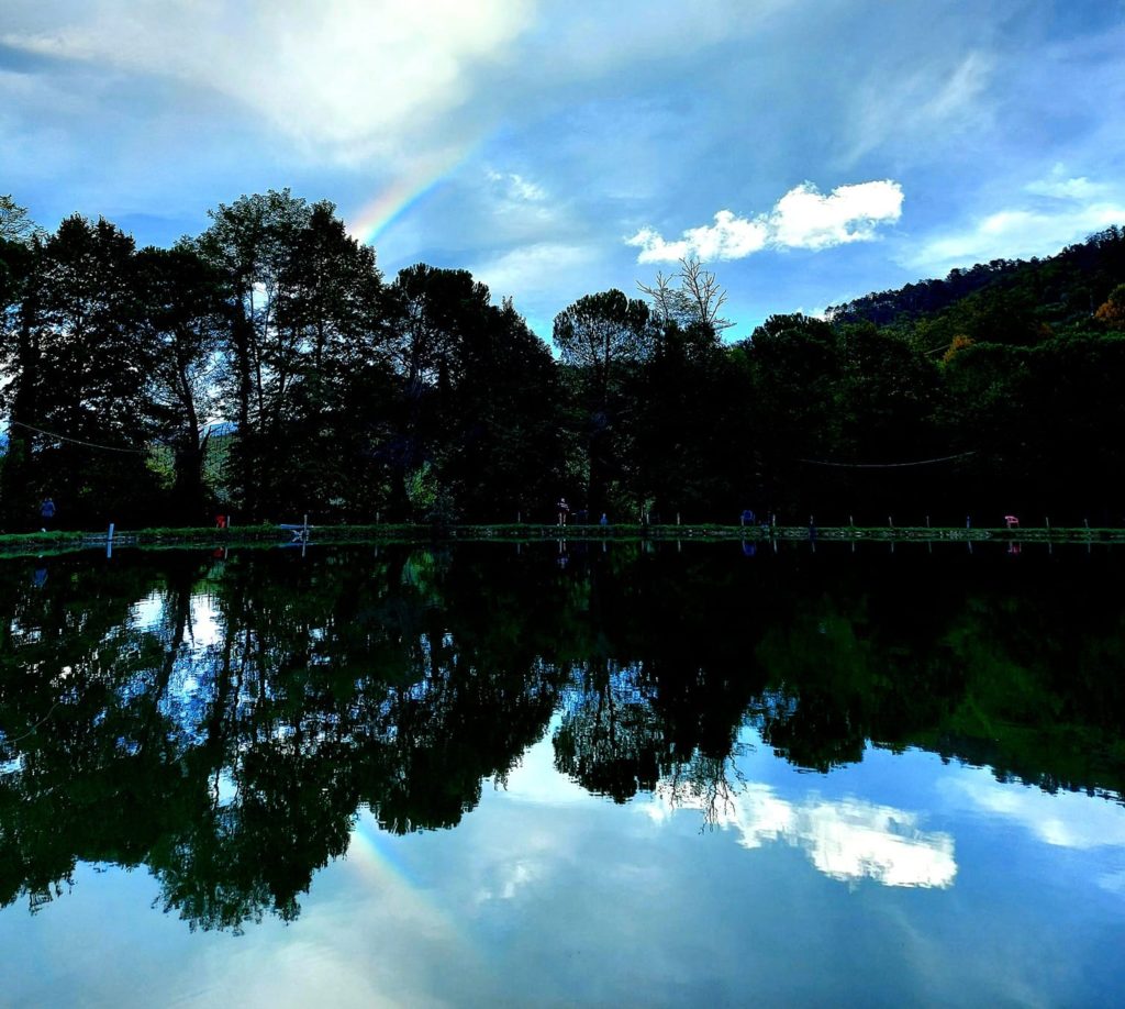 Lago Viola a Vicchio nel Mugello con Villa Campestri Olive Oil Resort