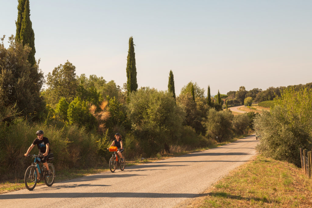 Usare la bicicletta in toscana con Villa Campestri Olive Oil Resort