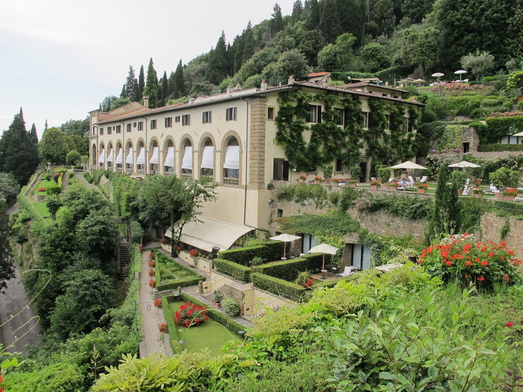 Fiesole con Villa Campestri